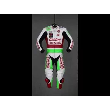 Daijiro Kato Castrol Honda GP 1999 Leather Suit Daijiro Kato Honda