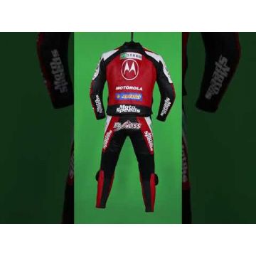 motorrad leder bekleidung Troy Bayliss Ducati WSBK