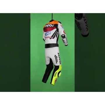 Valentino Rossi Repsol Honda MotoGP 2003 Leathers Valentino Rossi Honda MotoGP