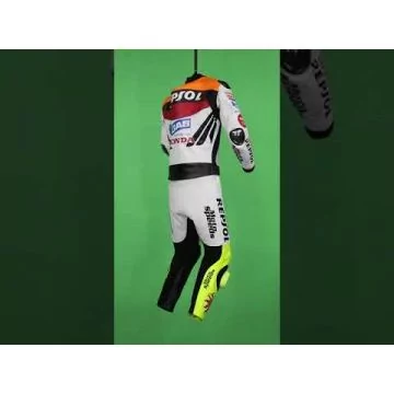 Valentino Rossi Repsol Honda Cuirs Motogp 2003