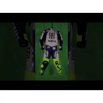 Traje De Cuero Yamaha Fiat Valentino Rossi Motogp 2007