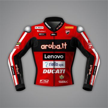 Iker Lecuona Ducati Moto Jacket SBK 2026 front view