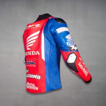 giacca da moto in pelle