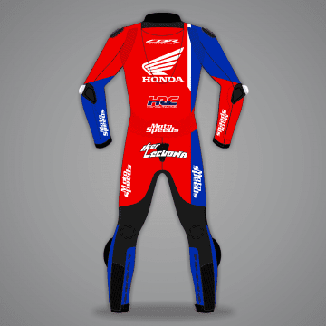 Iker Lecuona Honda Supermoto Rennanzug 2024 SBK