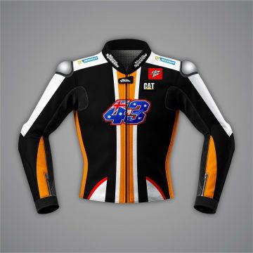 Jack Miller Black Racing Jacket Winter Test 2022