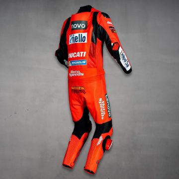 Motorradanzug rot