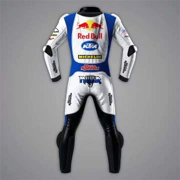 White Biker Suit