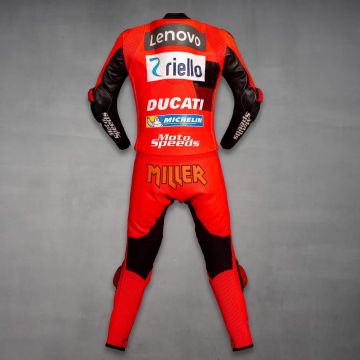 ジャック・ミラー レザーレーシングスーツ モーターサイクル MotoGP 2022