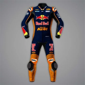Jack Miller Riding Suit For KTM Red Bull MotoGP 2023 front view