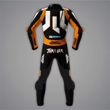 mono de moto de carreras en piel ktm
