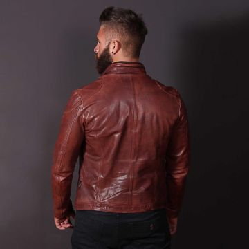 Jazz-Lederjacke für Männer