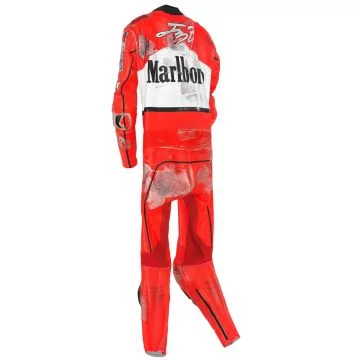 Jean Michel Bayle Yamaha leather suits GP 1996