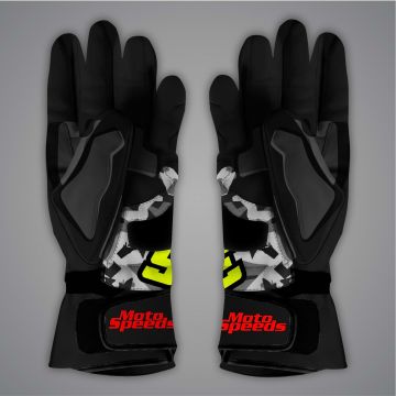 Joan Mir Camo Motorcycle Gloves MotoGP 2023-24