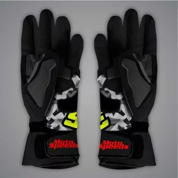 Joan Mir Camo Motorcycle Gloves MotoGP 2023-24