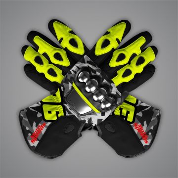 Joan Mir Camo Motorcycle Gloves MotoGP 2023-24