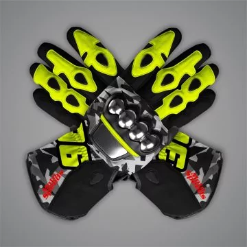 Joan Mir Camo Motorcycle Gloves MotoGP 2023-24