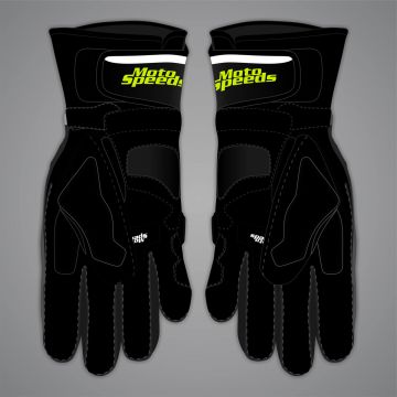Moto racing gloves