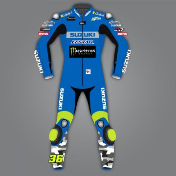 Joan Mir Motorrad Komplettanzug Suzuki MotoGP 2021