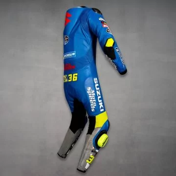 cowhide leather race suit joan mir
