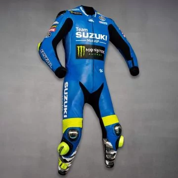 suzuki motogp leather racing suit