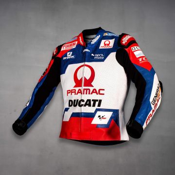 Johann Zarco Ducati Leather Biker Jacket MotoGP 2022