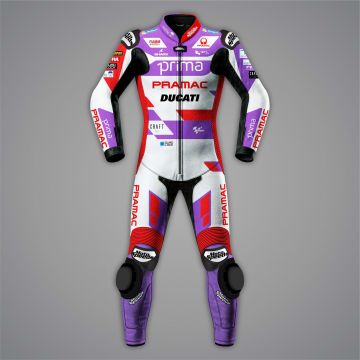 Johann Zarco Traje de Cuero Ducati Pramac Racing MotoGP 2023