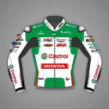 Castrol Honda MotoGP jacket – Leather jacket | Shop
