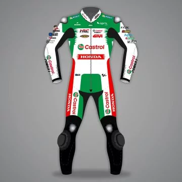 Johann Zarco MotoGP Racing Suit Honda 2024