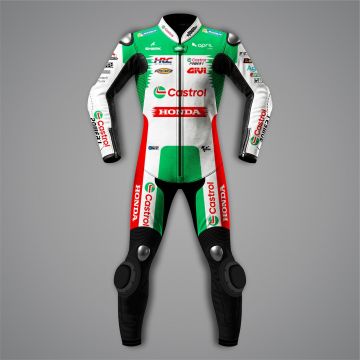 Johann Zarco Leathers Castrol Honda MotoGP 2024