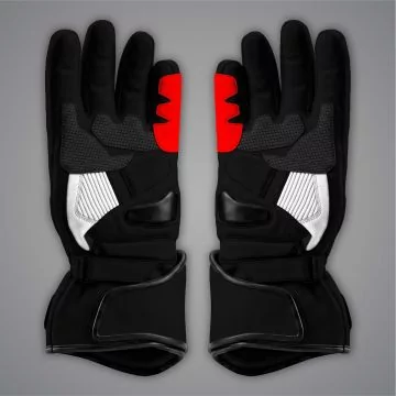 Zarco Honda MotoGP gloves, lower view