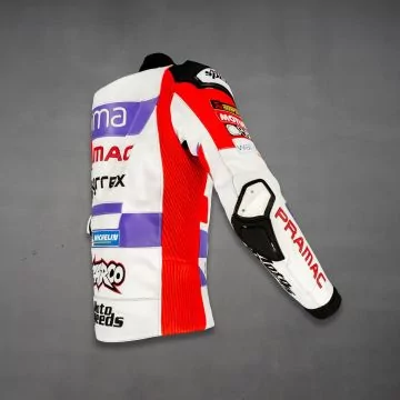 Zarco Ducati racing jacket, right side view