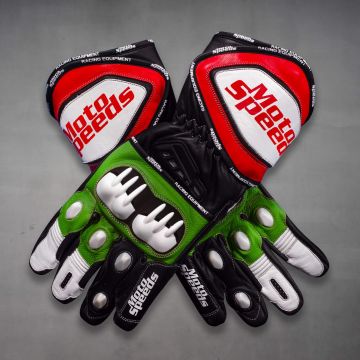 Jonathan Rea Motorradhandschuhe aus Leder 2023 WSBK