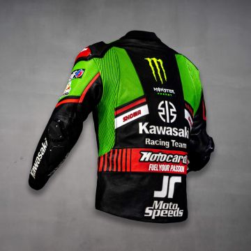 Kawasaki Racing Team Jacke Jonathan Rea WSBK 2021 Seitenansicht
