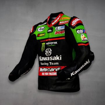 Kawasaki Racing Team Jacke Jonathan Rea WSBK 2021 linke Sicht