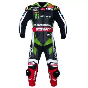 Jonathan Rea Kawasaki Leathers 2 Piece WSBK 2017