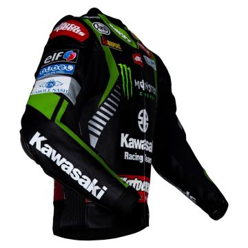 Jonathan Rea Kawasaki WSBK 2018 Lederjacke