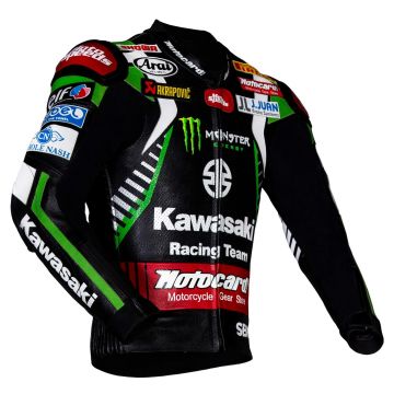 Giacca da Moto Kawasaki di Jonathan Rea WSBK 2019