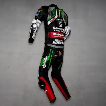 cowhide leather race suit men