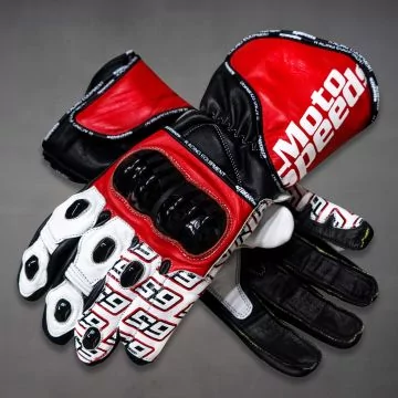 jonathan rea racing gloves cowhide