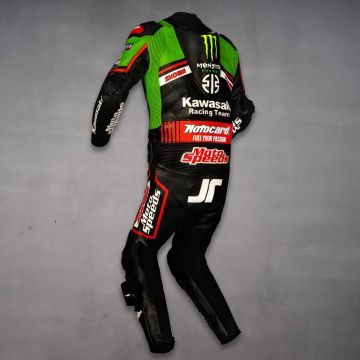 Traje Jonathan Rea Vista trasera izquierda