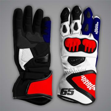 Leder Rennhandschuhe