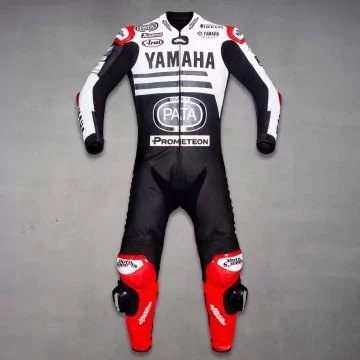 Jonathan Rea Yamaha Motorcycle Riding Overalls Winter Test 2023