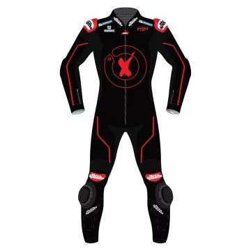 Svart motorsykkeldrakt Jorge Lorenzo Honda 2018