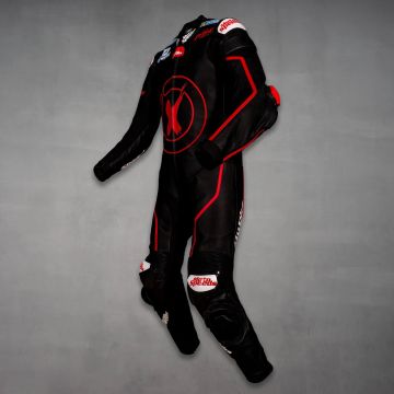Jorge Lorenzo Jerez Test 2018 Motorcycle Suit left view