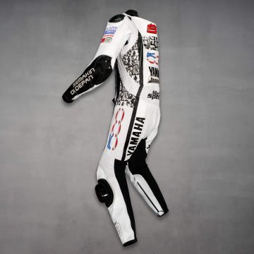 Jorge Lorenzo Special 500 Mila Cuirs Vue arrière gauche