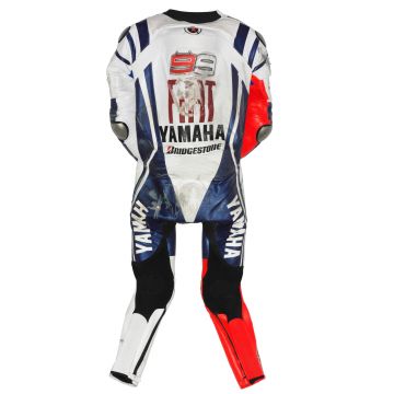 Jorge Lorenzo Yamaha Vollkörper-Rennanzug MotoGP 2010