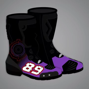 Jorge Martin Boots Winter Test 2024