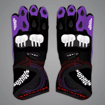 Matching Jorge Martin winter test 2024 gloves