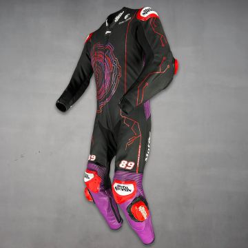 Jorge Martin Leathers Winter Test 2024 left view