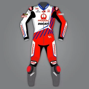Motorcycle Full Suit Jorge Martin Ducati Pramac 2021